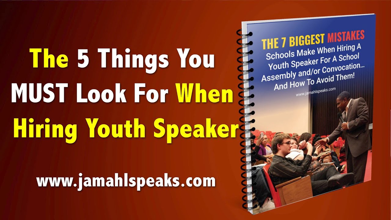 Read more about the article The 5 Things You MUST Look For When Hiring Youth Speaker
