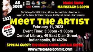 Read more about the article Family Friendly Magic Show At The 2023 Meet The Artist Event
