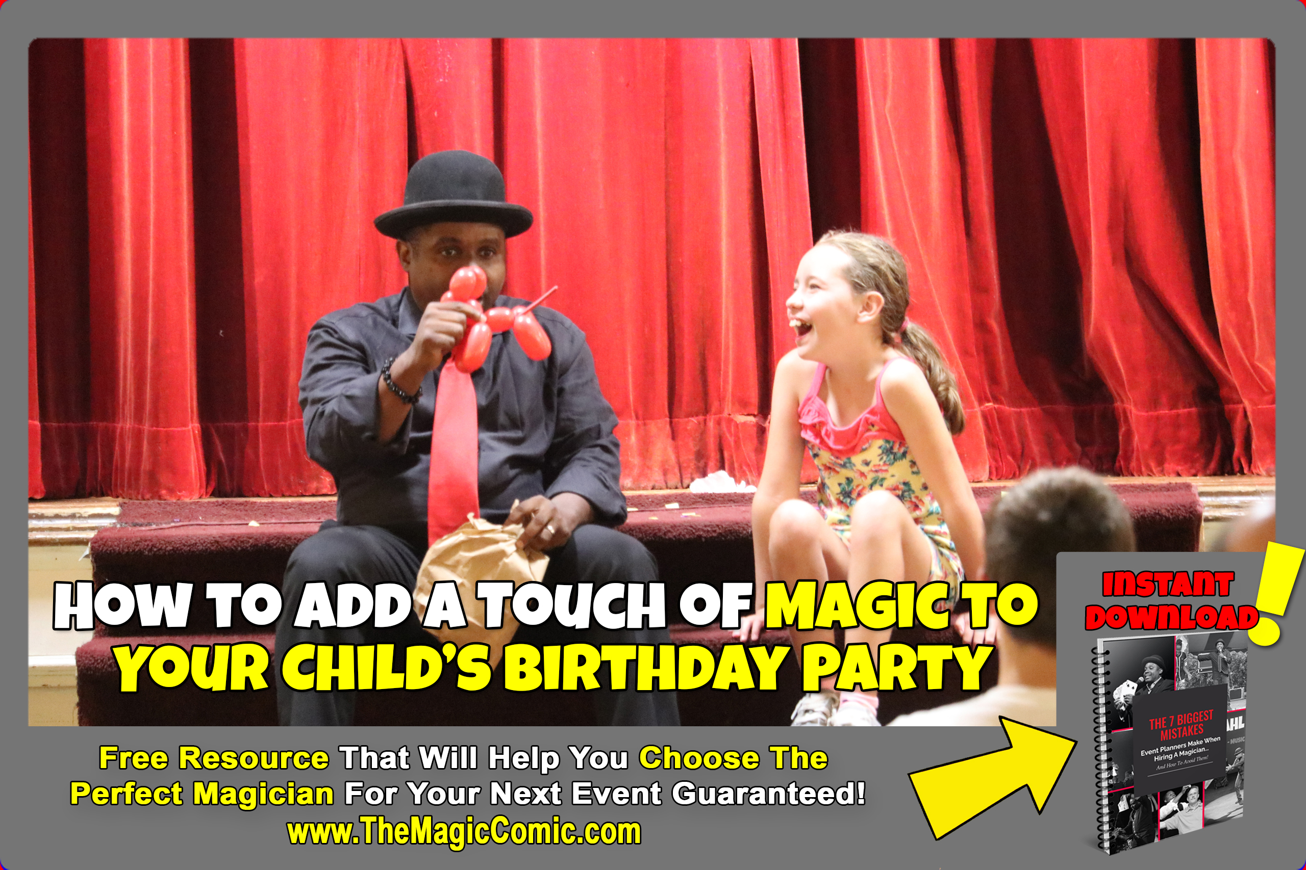 Read more about the article How to Add a Touch of Magic to Your Child’s Birthday Party
