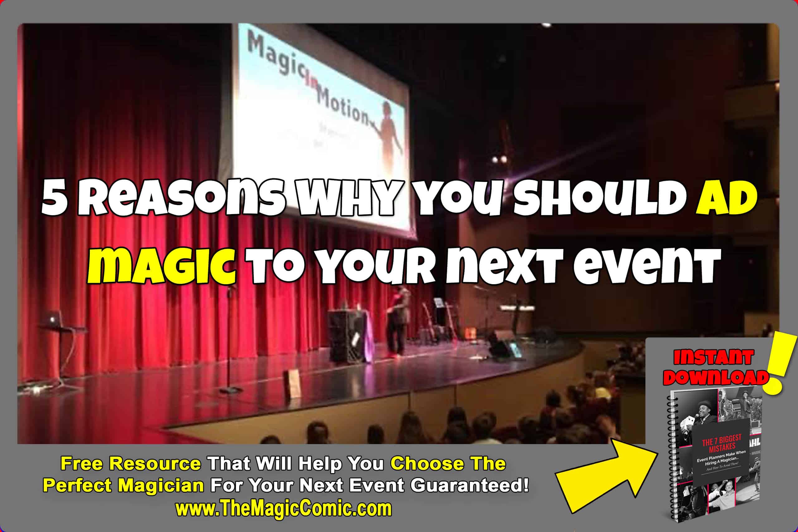 Read more about the article Why you should ad magic to your next Indianapolis event