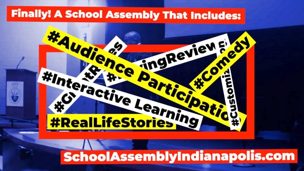 The #1 School Assembly Presenter in Indianapolis – Jamahl Keyes Inspires Students - The Magic Comic The benefits of using The Magic Motivator Jamahl Keyes for your Indianapolis school assembly.