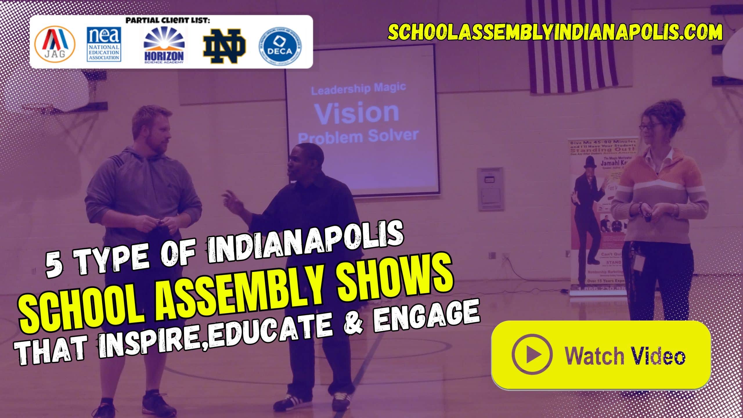Read more about the article 5 Types of Indianapolis School Assemblies That Inspire, Educate, and Entertain Students