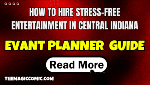 Event planner hiring family-friendly entertainment in Central Indiana for corporate and outdoor events